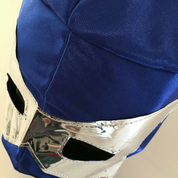 Handmade Mexican Lucha Libre Lizmark Mask - Picture 2 of 4